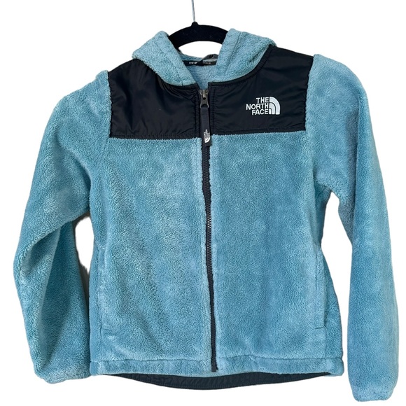 The North Face Other - The North face blue fleece hoodie full zip